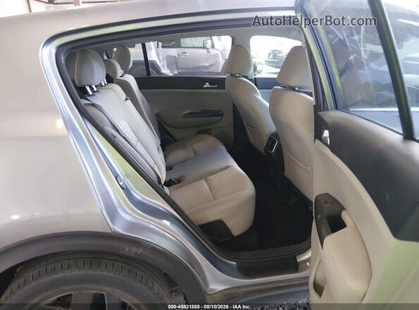 KNDPM3AC8N7989905 2022 KIA SPORTAGE Gray Vista de la etiqueta del VIN