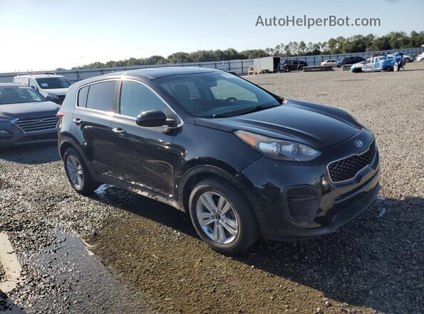 KNDPM3AC9H7104552 2017 KIA SPORTAGE Black Front right