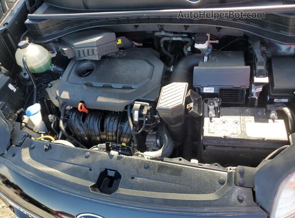 KNDPM3AC9H7104552 2017 KIA SPORTAGE Black Engine compartment view
