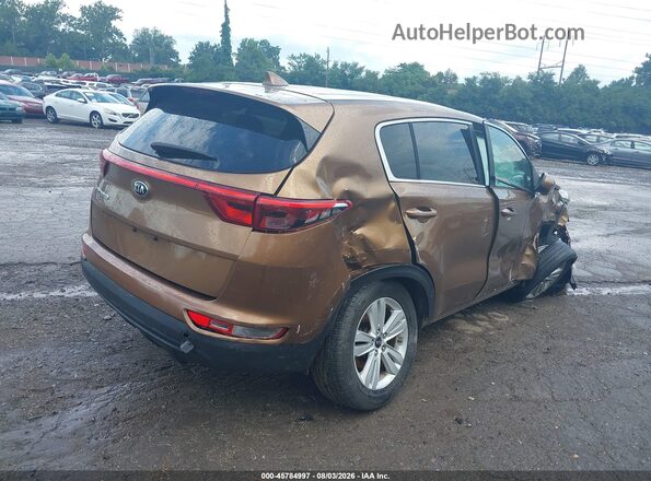 KNDPM3AC9H7149975 2017 KIA SPORTAGE Cream Rear right