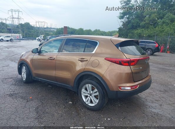 KNDPM3AC9H7149975 2017 KIA SPORTAGE Cream Rear left
