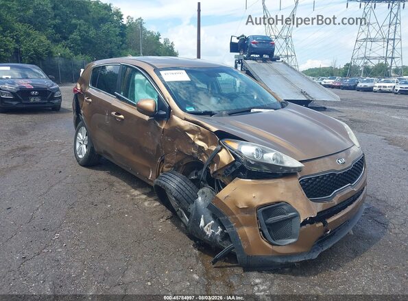 KNDPM3AC9H7149975 2017 KIA SPORTAGE Cream Front view