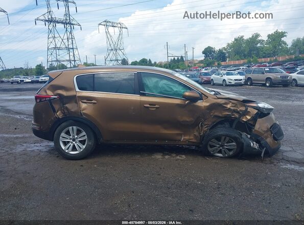 KNDPM3AC9H7149975 2017 KIA SPORTAGE Cream Rear interior view