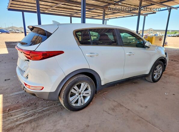 KNDPM3AC9H7220298 2017 KIA SPORTAGE White Trasero derecho
