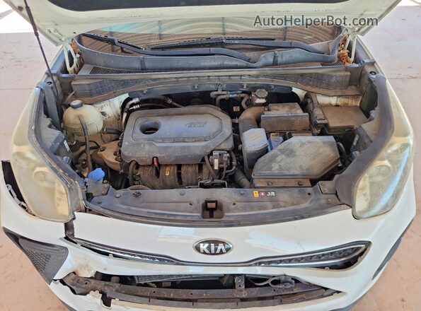 KNDPM3AC9H7220298 2017 KIA SPORTAGE White Vista del compartimento del motor