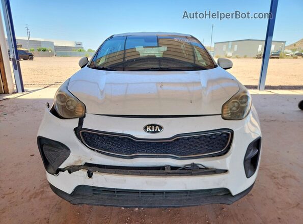KNDPM3AC9H7220298 2017 KIA SPORTAGE White Vista frontal