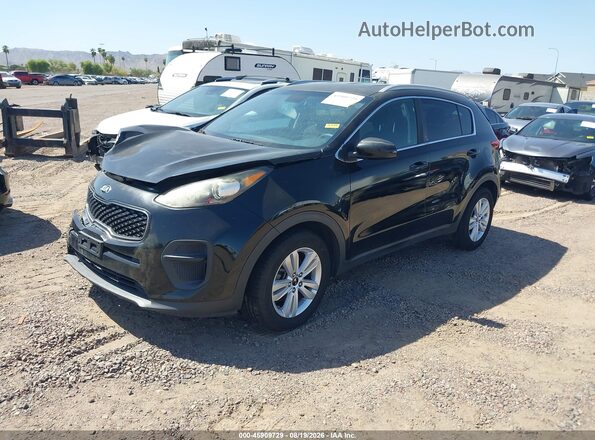KNDPM3AC9H7233570 2017 KIA SPORTAGE Black Przód lewy