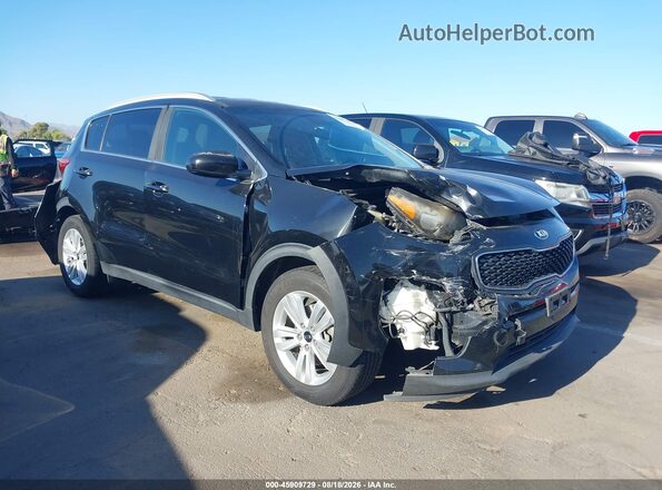 KNDPM3AC9H7233570 2017 KIA SPORTAGE Black Widok z przodu