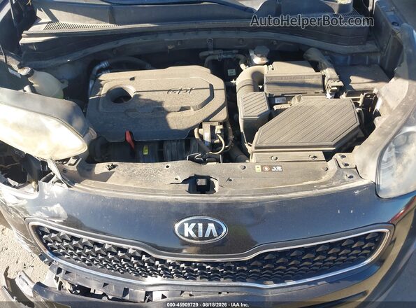 KNDPM3AC9H7233570 2017 KIA SPORTAGE Black Widok z tyłu