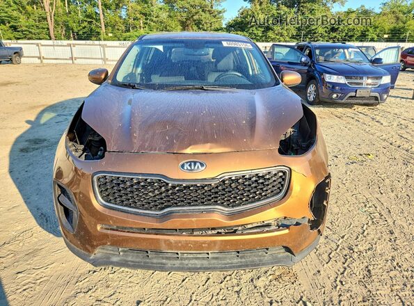 KNDPM3AC9H7276435 2017 KIA SPORTAGE Brown Vista frontal