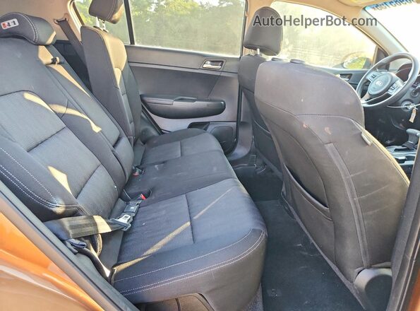 KNDPM3AC9H7276435 2017 KIA SPORTAGE Brown Vista interior trasera