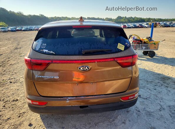 KNDPM3AC9H7276435 2017 KIA SPORTAGE Brown Vista trasera