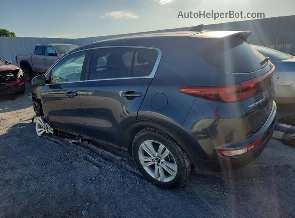 KNDPM3AC9J7338809 2018 KIA SPORTAGE Gray Задня ліва чверть
