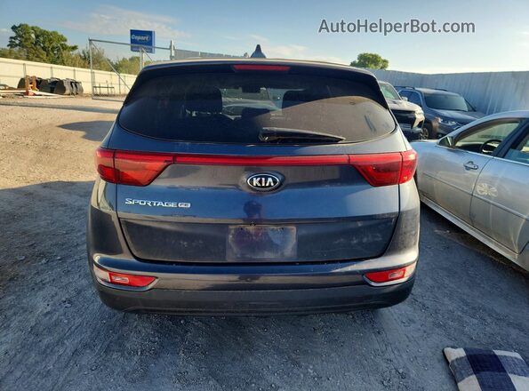 KNDPM3AC9J7338809 2018 KIA SPORTAGE Gray Вид ззаду