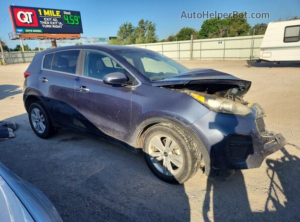 KNDPM3AC9J7338809 2018 KIA SPORTAGE Gray Передня права чверть