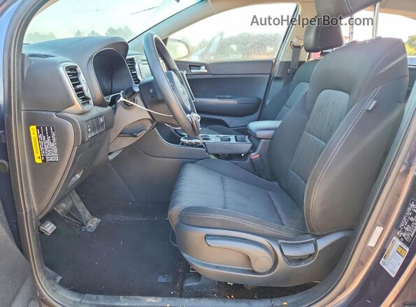 KNDPM3AC9K7500357 2019 KIA SPORTAGE Gray Front interior view