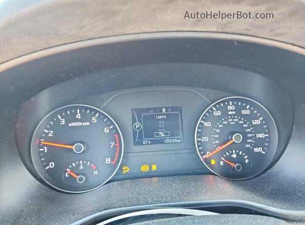 KNDPM3AC9K7500357 2019 KIA SPORTAGE Gray Instrument cluster view