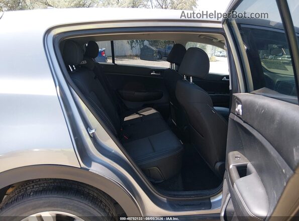 KNDPM3AC9K7612849 2019 KIA SPORTAGE Silver Widok naklejki z numerem VIN