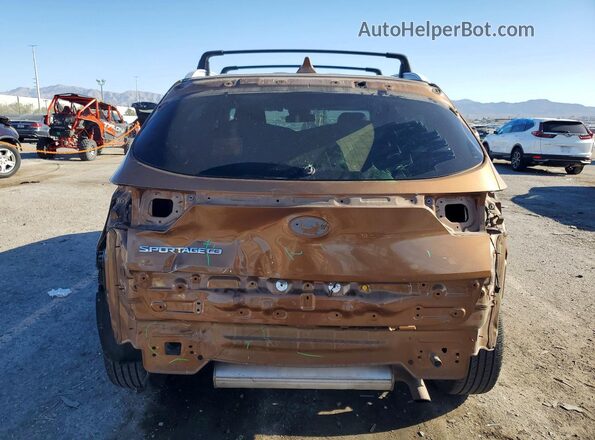 KNDPM3AC9K7615606 2019 KIA SPORTAGE Orange Հետևի տեսք