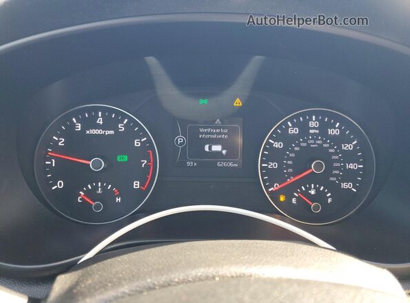KNDPM3AC9K7615606 2019 KIA SPORTAGE Orange Սարքավորումների վահանակի տեսք
