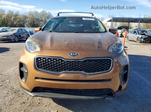 KNDPM3AC9K7615606 2019 KIA SPORTAGE Orange Դիմացի տեսք