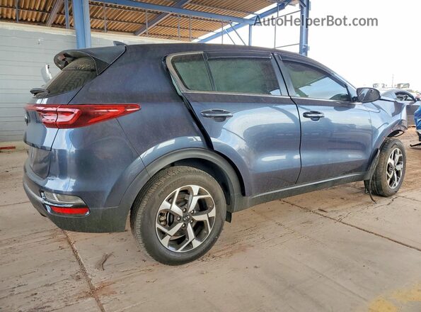 KNDPM3AC9L7637803 2020 KIA SPORTAGE Blue Задня права чверть