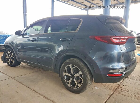 KNDPM3AC9L7637803 2020 KIA SPORTAGE Blue Задня ліва чверть