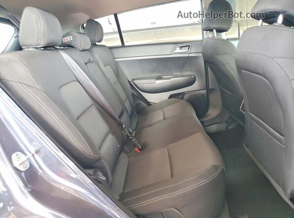 KNDPM3AC9L7637803 2020 KIA SPORTAGE Blue Вид задньої частини салону