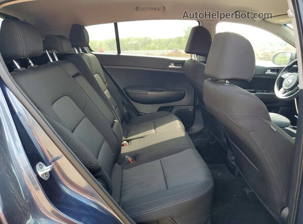KNDPM3AC9L7813782 2020 KIA SPORTAGE Blue უკანა სალონის ხედი