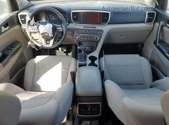 KNDPM3AC9L7840559 2020 KIA SPORTAGE Серый Вид панели приборов
