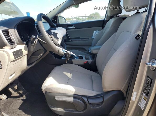 KNDPM3AC9L7840559 2020 KIA SPORTAGE Серый Вид салона спереди