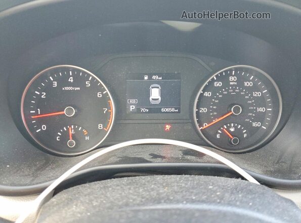 KNDPM3AC9L7840559 2020 KIA SPORTAGE Серый Вид щитка приборов