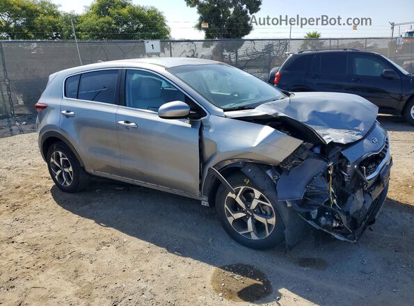 KNDPM3AC9L7840559 2020 KIA SPORTAGE Серый Передняя правая четверть