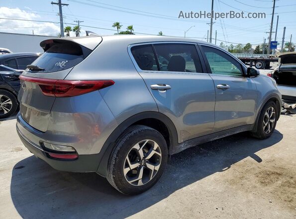 KNDPM3AC9M7878553 2021 KIA SPORTAGE Gray Задня права чверть