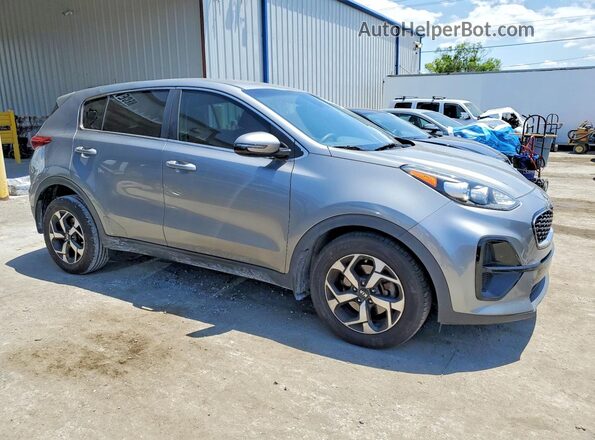KNDPM3AC9M7878553 2021 KIA SPORTAGE Gray Передня права чверть