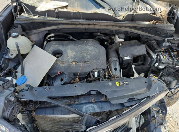 KNDPM3ACXH7132425 2017 KIA SPORTAGE Gray Vista del compartimento del motor