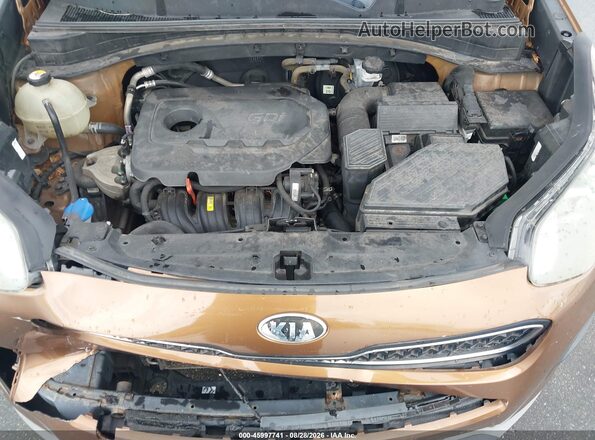 KNDPM3ACXH7206300 2017 KIA SPORTAGE Желто-коричневый Вид сзади