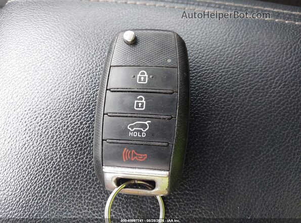 KNDPM3ACXH7206300 2017 KIA SPORTAGE Желто-коричневый Вид панели приборов