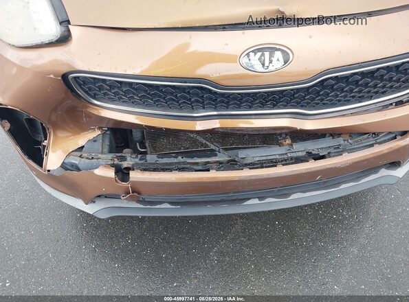 KNDPM3ACXH7206300 2017 KIA SPORTAGE Желто-коричневый 