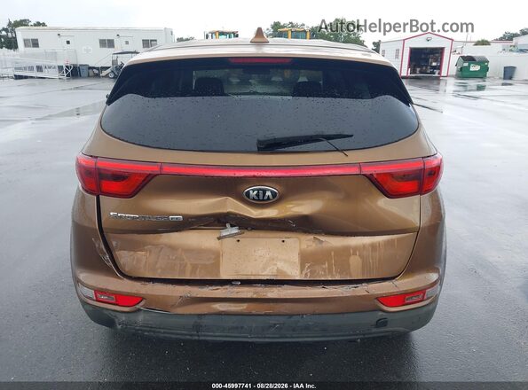 KNDPM3ACXH7206300 2017 KIA SPORTAGE Желто-коричневый 