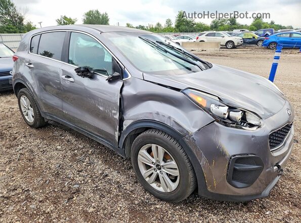 KNDPM3ACXH7210654 2017 KIA SPORTAGE Gray Przód prawy