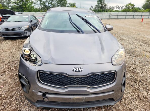 KNDPM3ACXH7210654 2017 KIA SPORTAGE Gray Widok z przodu