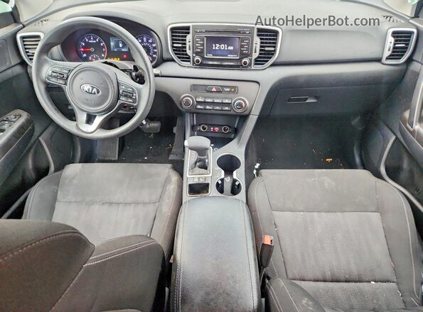 KNDPM3ACXH7210654 2017 KIA SPORTAGE Gray Widok deski rozdzielczej