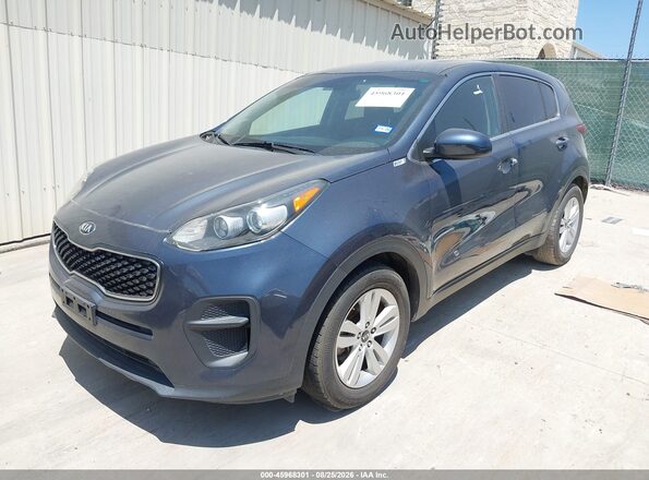 KNDPM3ACXH7232525 2017 KIA SPORTAGE Gray Передня ліва чверть