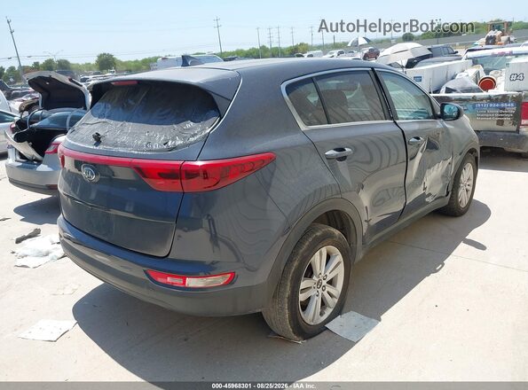 KNDPM3ACXH7232525 2017 KIA SPORTAGE Gray Задня права чверть
