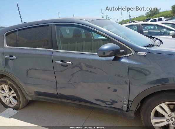 KNDPM3ACXH7232525 2017 KIA SPORTAGE Gray Вид задньої частини салону
