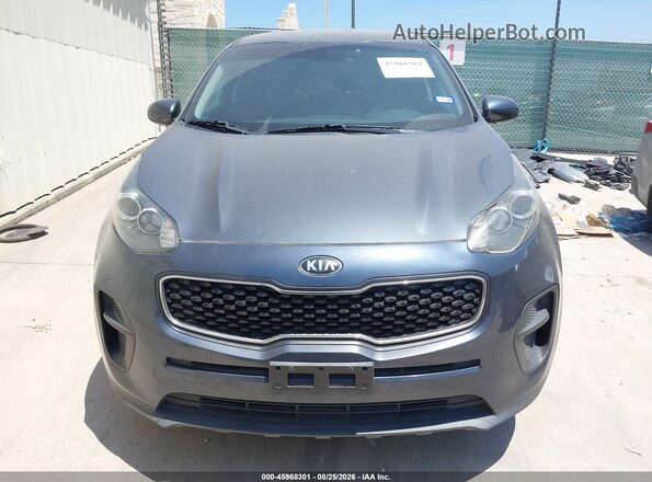 KNDPM3ACXH7232525 2017 KIA SPORTAGE Gray Вид щитка приладів