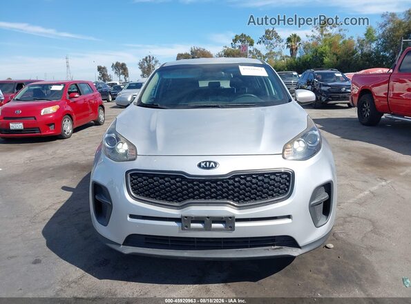 KNDPM3ACXH7281174 2017 KIA SPORTAGE Серебряный Вид щитка приборов