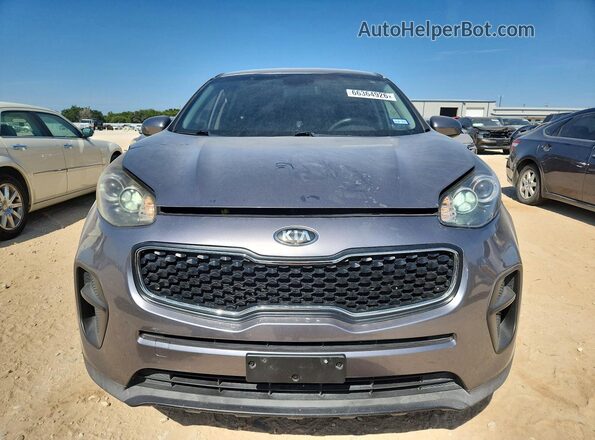 KNDPM3ACXJ7317726 2018 KIA SPORTAGE Gray Widok z przodu