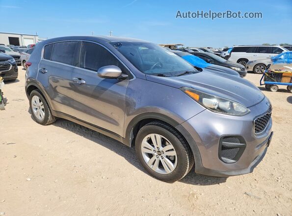 KNDPM3ACXJ7317726 2018 KIA SPORTAGE Gray Przód prawy